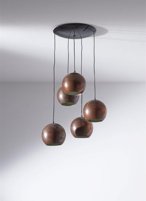 Spheres Suspension Ceiling Lamp by Gino Sarfatti for Artiluce, 1950s-OHK-1361312