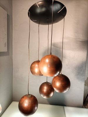 Spheres Suspension Ceiling Lamp by Gino Sarfatti for Artiluce, 1950s-OHK-1361312