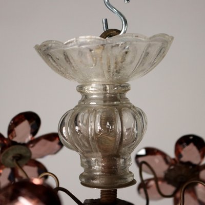 Spherical Chandelier in Metal & Glass, 1900s-VMM-1724812