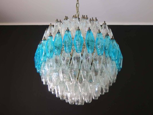 Spherical Poliedri Pendant Lamp in Murano Glass-MBH-1032614