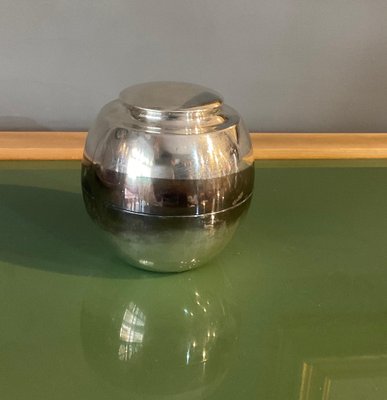 Spherical Silver Plate by Lino Sabattini, 1960-HQI-1743396