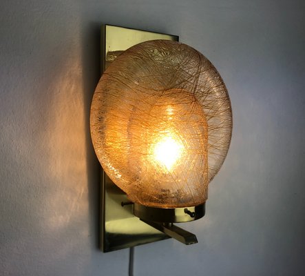 Spherical Wall Sconce in Murano Glass, Italy, 1970s-EJE-960653