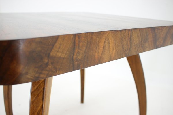 Spider Coffee Table in Walnut from Jindrich Halabala, Czechoslovakia, 1940s-TZ-1722013