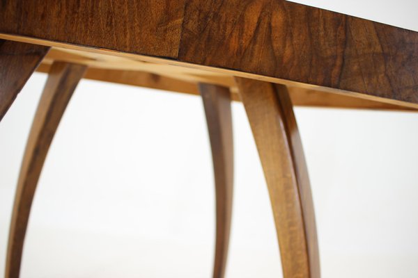 Spider Coffee Table in Walnut from Jindrich Halabala, Czechoslovakia, 1940s-TZ-1722013