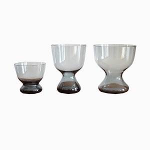 Spindle Vases by Wilhelm Wagenfeld for Wmf, 1960s, Set of 3-OV-843700