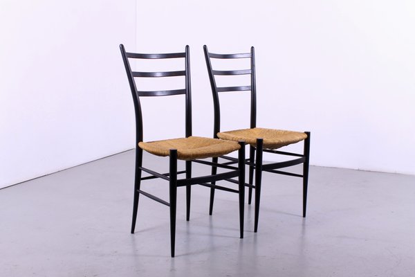 Spinetto Chiavari Italian Style Dining Chairs, 1960s, Set of 2-XT-1056507