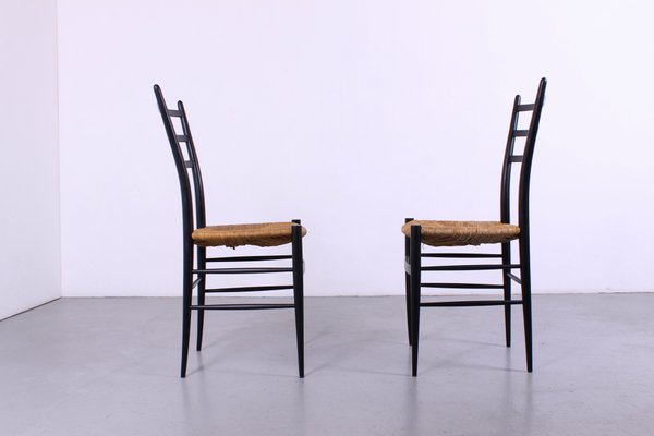 Spinetto Chiavari Italian Style Dining Chairs, 1960s, Set of 2-XT-1056507