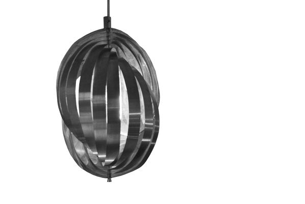 Spiral Pendant Lamp by Henri Mathieu, 1970s-JQO-906163