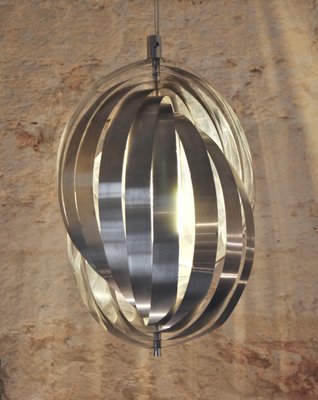 Spiral Pendant Lamp by Henri Mathieu, 1970s-JQO-906163