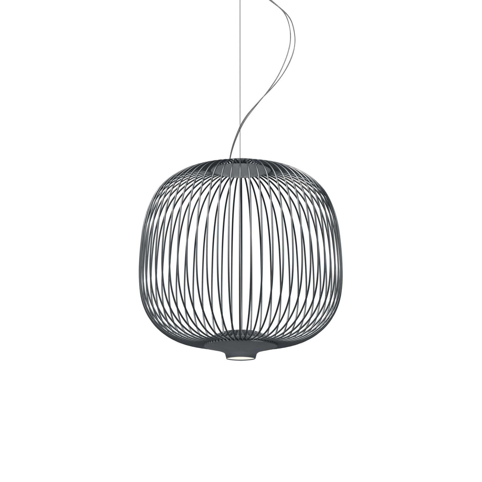 Foscarini My Light Spokes 2 Piccola Pendant Lamp by Foscarini MyLight #Gray