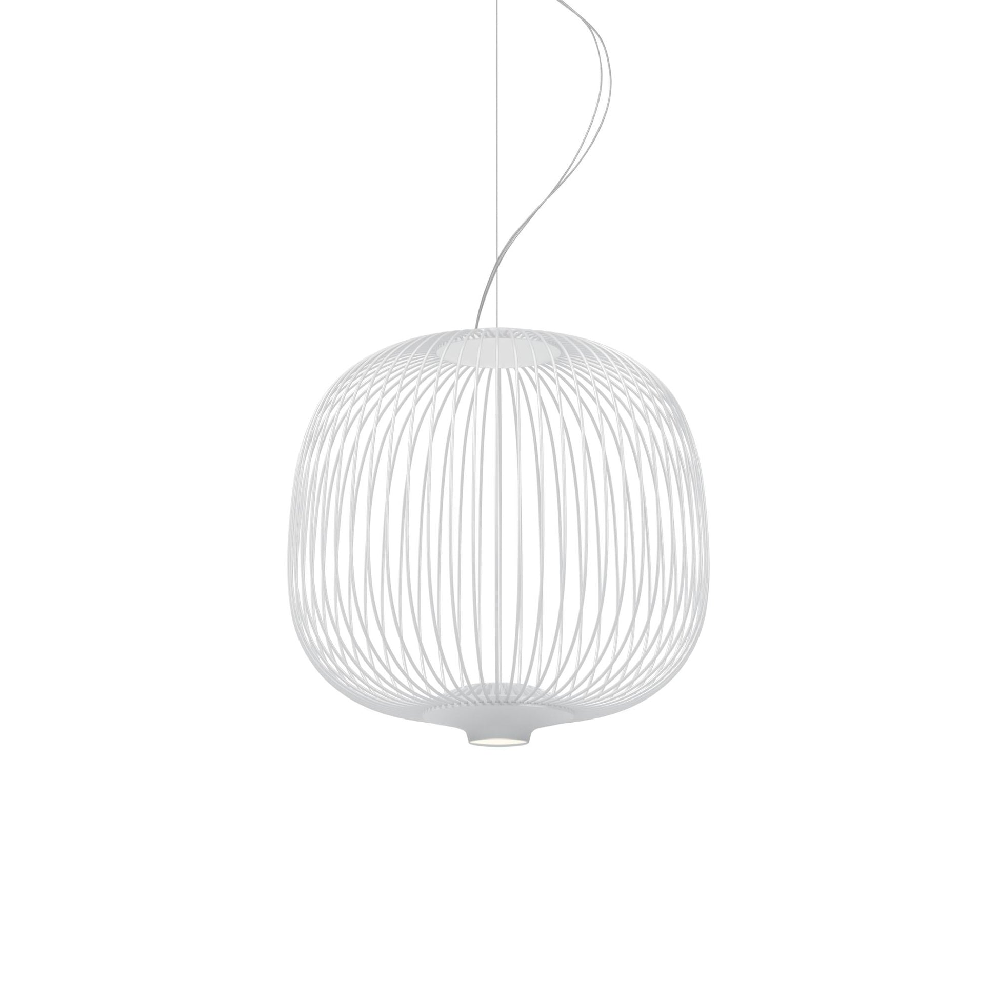 Foscarini My Light Spokes 2 Piccola Pendant Lamp by Foscarini MyLight #White