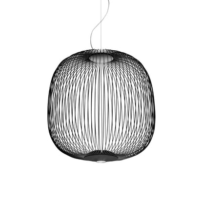 SPOKES 2 - LED epoxy paint steel pendant lamp