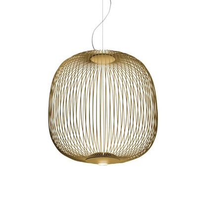 SPOKES 2 - LED epoxy paint steel pendant lamp