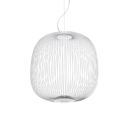 SPOKES 2 - LED epoxy paint steel pendant lamp