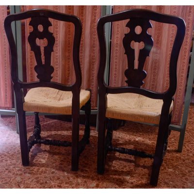 Spool Chairs, 1800s, Set of 2-RAQ-687608