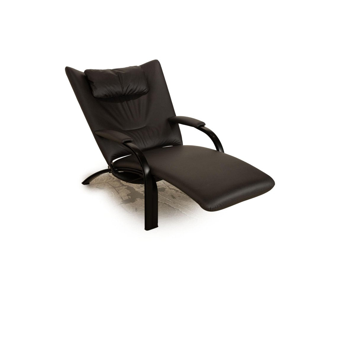 Spot 689 Fabric Armchair in Black from Wk Wohnen