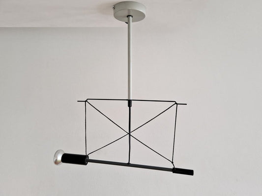 Spot Torch ST Grey and Black by Herman Hermsen for Designum, the Netherlands, 1982