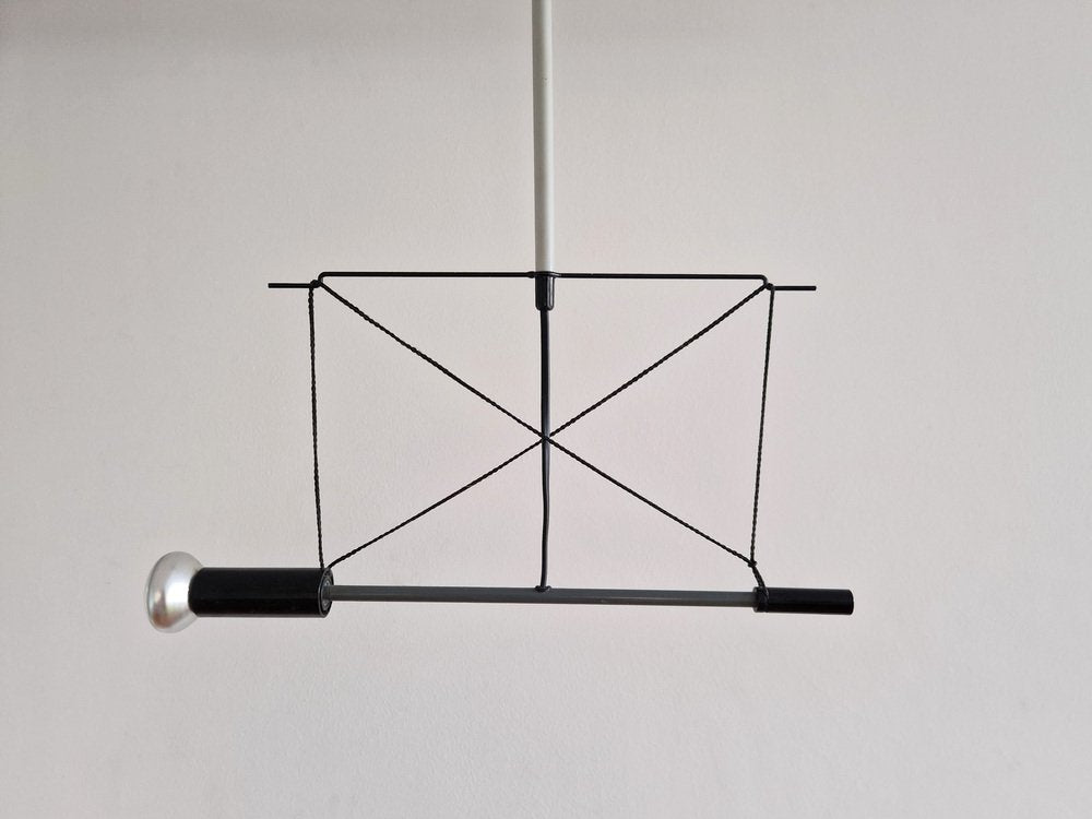 Spot Torch ST Grey and Black by Herman Hermsen for Designum, the Netherlands, 1982