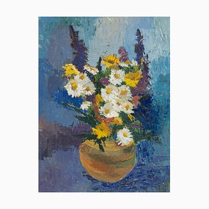 Spring Bouquet, Oil on Panel, Framed-GPP-1054026