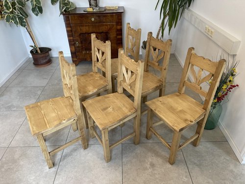 Spruce Dining Chairs, Set of 6