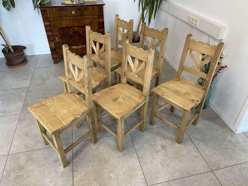 Spruce Dining Chairs, Set of 6