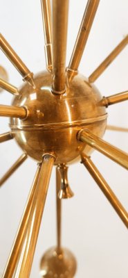 Sputnik 18-Light Hanging Lamp in Brass-QLH-1820845