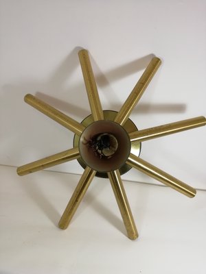 Sputnik Brass Wall Lamp-HNE-1140084