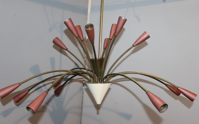 Sputnik Ceiling Lamp, 1960s-HZ-772869