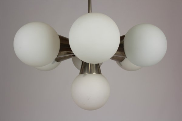 Sputnik Chandelier from Kamenický Šenov, 1970s-WVS-1422637