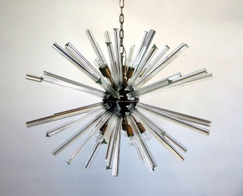 Sputnik Chandeliers in Murano Glass, Set of 2-OVO-1235321