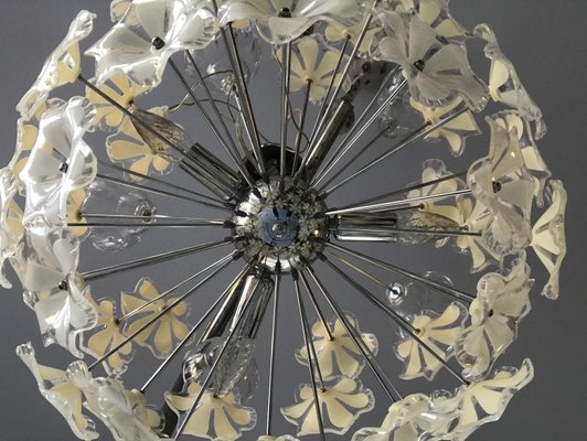 Sputnik Chrome Ceiling Lamp, 1970s-WQQ-1210403