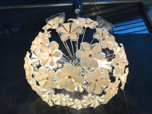 Sputnik Chrome Ceiling Lamp, 1970s-WQQ-1210403