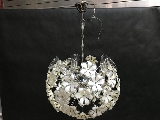 Sputnik Chrome Ceiling Lamp, 1970s-WQQ-1210403