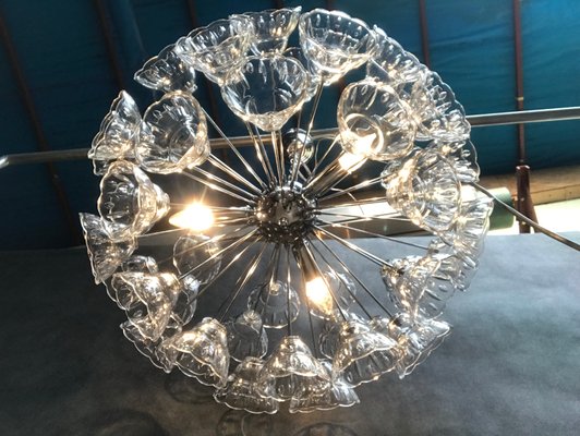 Sputnik Crystal Ceiling Lamp in Chrome-WQQ-1195742