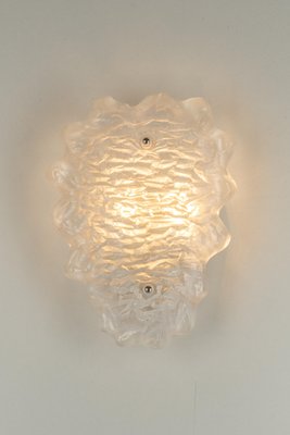 Sputnik Crystal Glass Wall Sconces by Peill & Putzler, Germany, Set of 2-UGR-1294397