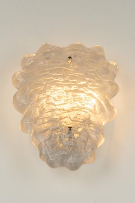 Sputnik Crystal Glass Wall Sconces by Peill & Putzler, Germany, Set of 2-UGR-1294397