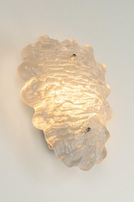 Sputnik Crystal Glass Wall Sconces by Peill & Putzler, Germany, Set of 2-UGR-1294397