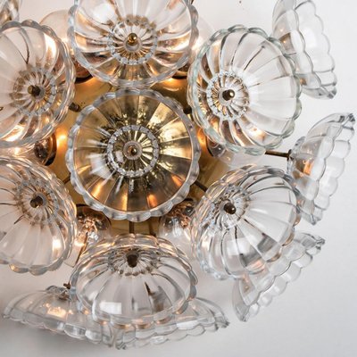 Sputnik Glass Flower Wall Light attributed to Emil Stejnar, Austria, 1960s, Set of 2-VDW-1403247