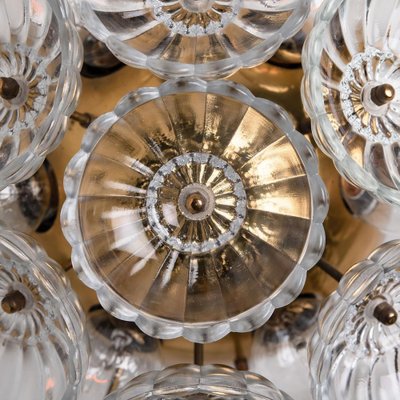 Sputnik Glass Flower Wall Light attributed to Emil Stejnar, Austria, 1960s, Set of 2-VDW-1403247