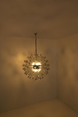 Sputnik Murano Glass Drops Chandelier, Italy, 1960s-UQV-1451103