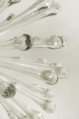 Sputnik Murano Glass Drops Chandelier, Italy, 1960s-UQV-1451103