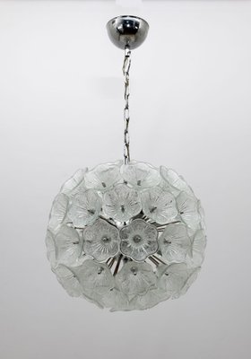 Sputnik Murano Glass Flowers Chandelier by Paolo Venini for Veart, 1960s-FER-1750052