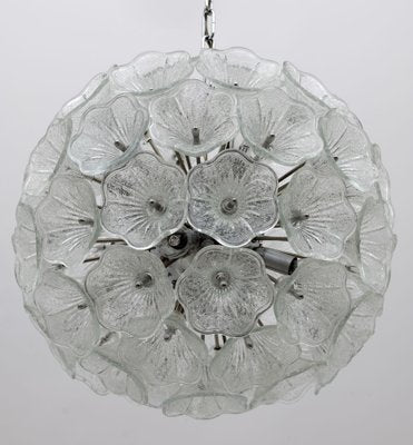 Sputnik Murano Glass Flowers Chandelier by Paolo Venini for Veart, 1960s-FER-1750052