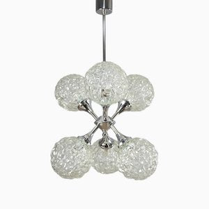 Sputnik Space Age Chandelier in Chrome and Glass by Richard Essig, 1960s-YYE-2016402