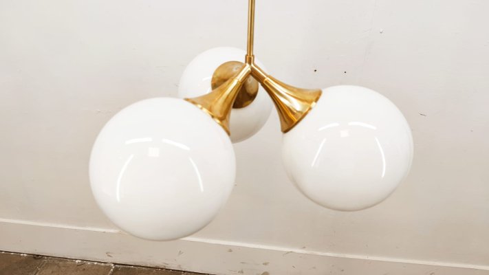 Sputnik Suspension with Glossy White Globes-QLH-1017049