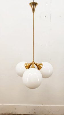 Sputnik Suspension with Glossy White Globes-QLH-1017049