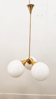 Sputnik Suspension with Glossy White Globes-QLH-1017049