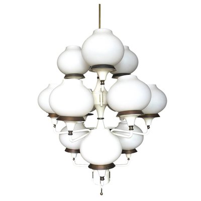 Sputnik Tulip Chandelier by Hans Agne Jakobsson, Sweden, 1950s-DEK-932529