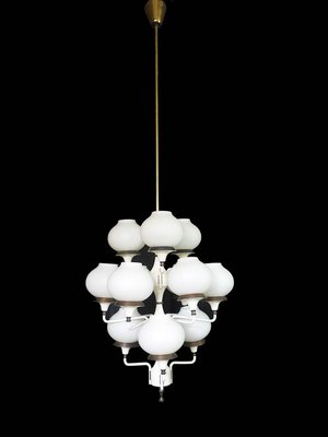 Sputnik Tulip Chandelier by Hans Agne Jakobsson, Sweden, 1950s-DEK-932529