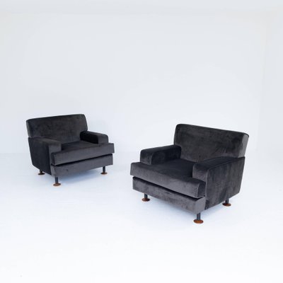 Square Armchairs by Marco Zanuso for Arflex, 1960s, Set of 2-SXX-1739467